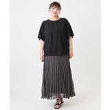 【大きいサイズ/a.v.v×eur3】リーフレーススリーブトップス | eur3 | 詳細画像29 