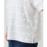 【大きいサイズ】カットフリルトップス | eur3 | 詳細画像10 