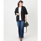 【大きいサイズ】カットフリルトップス | eur3 | 詳細画像15 