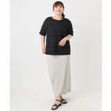 【大きいサイズ】カットフリルトップス | eur3 | 詳細画像19 