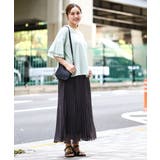 【大きいサイズ/接触冷感】Vネックシルケット天竺カットソー | eur3 | 詳細画像9 