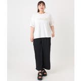 【大きいサイズ/a.v.v×eur3】コットンロゴTシャツ | eur3 | 詳細画像19