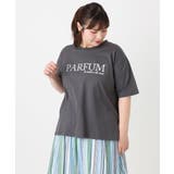 【大きいサイズ/a.v.v×eur3】コットンロゴTシャツ | eur3 | 詳細画像24