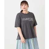 【大きいサイズ/a.v.v×eur3】コットンロゴTシャツ | eur3 | 詳細画像25