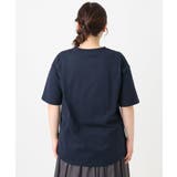 【大きいサイズ/a.v.v×eur3】コットンロゴTシャツ | eur3 | 詳細画像5