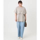 【大きいサイズ/接触冷感】ケープデザインカットソー | eur3 | 詳細画像14