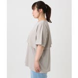 【大きいサイズ/接触冷感】ケープデザインカットソー | eur3 | 詳細画像7