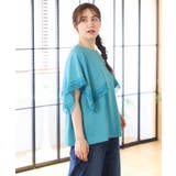 【大きいサイズ/a.v.v×eur3】接触冷感ハンカチーフスリーブカットソー | eur3 | 詳細画像18