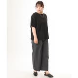 【大きいサイズ/UVカット】接触冷感パフスリーブカットソー | eur3 | 詳細画像25 