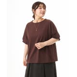 【大きいサイズ/UVカット】接触冷感パフスリーブカットソー | eur3 | 詳細画像7