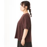 【大きいサイズ/UVカット】接触冷感パフスリーブカットソー | eur3 | 詳細画像8