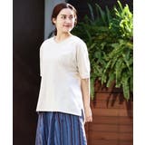 【大きいサイズ/汗染み防止】Vネックカットソー | eur3 | 詳細画像15 