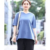 【大きいサイズ/汗染み防止】Vネックカットソー | eur3 | 詳細画像2 