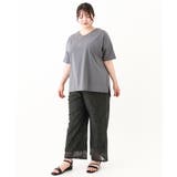【大きいサイズ/汗染み防止】Vネックカットソー | eur3 | 詳細画像24 