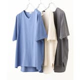 【大きいサイズ/汗染み防止】Vネックカットソー | eur3 | 詳細画像25 