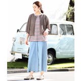 【大きいサイズ】レトロボーダーカットソー | eur3 | 詳細画像4 