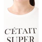 【大きいサイズ/a.v.v×eur3】コットンロゴTシャツ | eur3 | 詳細画像13 