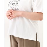 【大きいサイズ/a.v.v×eur3】コットンロゴTシャツ | eur3 | 詳細画像15 