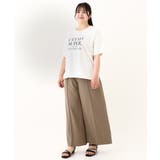 【大きいサイズ/a.v.v×eur3】コットンロゴTシャツ | eur3 | 詳細画像17 