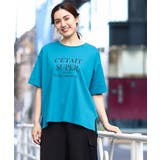【大きいサイズ/a.v.v×eur3】コットンロゴTシャツ | eur3 | 詳細画像2 