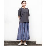 【大きいサイズ/a.v.v×eur3】コットンロゴTシャツ | eur3 | 詳細画像21 