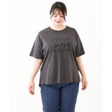 【大きいサイズ/a.v.v×eur3】コットンロゴTシャツ | eur3 | 詳細画像22 