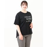 【大きいサイズ/a.v.v×eur3】コットンロゴTシャツ | eur3 | 詳細画像26 