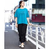 【大きいサイズ/a.v.v×eur3】コットンロゴTシャツ | eur3 | 詳細画像4 