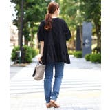 【大きいサイズ】アイレットレースティアードトップス | eur3 | 詳細画像21 