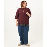 【大きいサイズ】裾レースタンクトップ | eur3 | 詳細画像16 