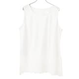 【大きいサイズ】裾レースタンクトップ | eur3 | 詳細画像6 