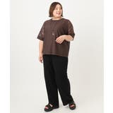 【大きいサイズ/a.v.v×eur3】幾何レースレイヤードトップス | eur3 | 詳細画像12