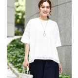 【大きいサイズ/a.v.v×eur3】幾何レースレイヤードトップス | eur3 | 詳細画像14