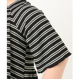 【大きいサイズ】ワッフルボーダーチュニック | eur3 | 詳細画像13 