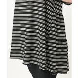 【大きいサイズ】ワッフルボーダーチュニック | eur3 | 詳細画像14 