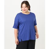 【大きいサイズ/接触冷感】UVカットロールアップスリーブTシャツ | eur3 | 詳細画像11 