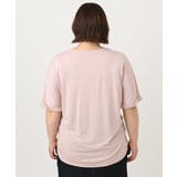 【大きいサイズ/接触冷感】UVカットロールアップスリーブTシャツ | eur3 | 詳細画像4 