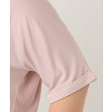 【大きいサイズ/接触冷感】UVカットロールアップスリーブTシャツ | eur3 | 詳細画像6 
