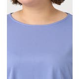 【大きいサイズ/抗菌・消臭】コットンラグランスリーブトップス | eur3 | 詳細画像10 