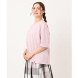 【大きいサイズ/抗菌・消臭】コットンラグランスリーブトップス | eur3 | 詳細画像3 