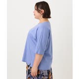 【大きいサイズ/抗菌・消臭】コットンラグランスリーブトップス | eur3 | 詳細画像8 