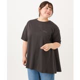 【大きいサイズ】バックフレアロゴTシャツ | eur3 | 詳細画像7