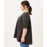 【大きいサイズ】バックフレアロゴTシャツ | eur3 | 詳細画像9