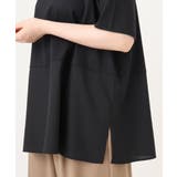 【大きいサイズ】シアーサテンヘムトップス | eur3 | 詳細画像13