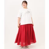 【大きいサイズ/UVカット/接触冷感】ドロップショルダーロゴTシャツ | eur3 | 詳細画像14