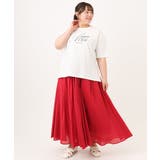 【大きいサイズ/UVカット/接触冷感】ドロップショルダーロゴTシャツ | eur3 | 詳細画像15