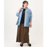 【大きいサイズ/UVカット/接触冷感】ドロップショルダーロゴTシャツ | eur3 | 詳細画像18