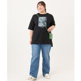 【大きいサイズ/接触冷感/UVカット】ネコプリントTシャツ | eur3 | 詳細画像15