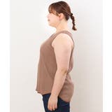 【大きいサイズ/a.v.v×eur3】ミジンコボーダータンクトップ | eur3 | 詳細画像13 