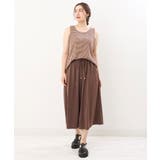 【大きいサイズ/a.v.v×eur3】ミジンコボーダータンクトップ | eur3 | 詳細画像8 